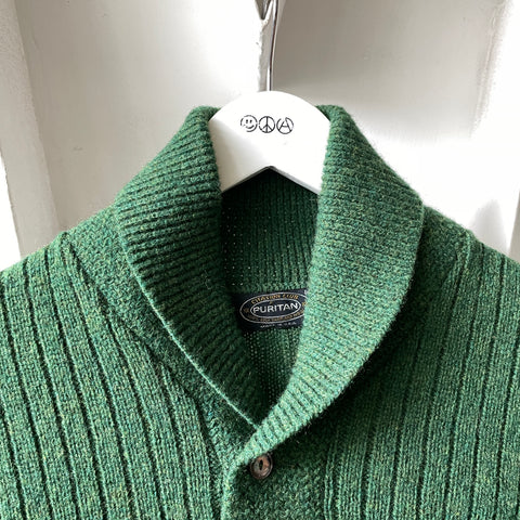60’s Shawl Collar Sweater - Medium