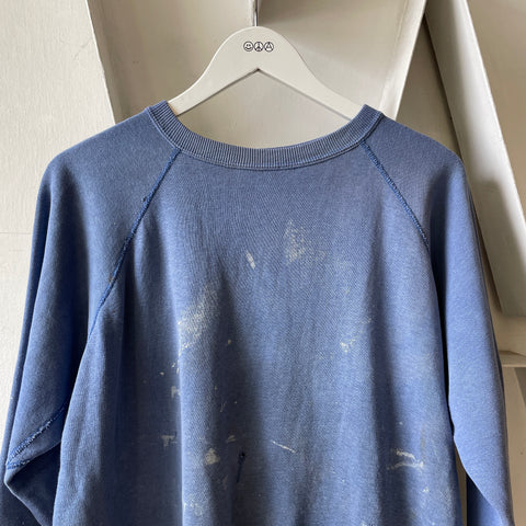 60’s Thrashed Gusset Raglan Crewneck - Large