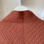 60’s Wool Zip Sweater - Small
