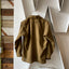 60's Wool Loop Collar Shirt - Medium