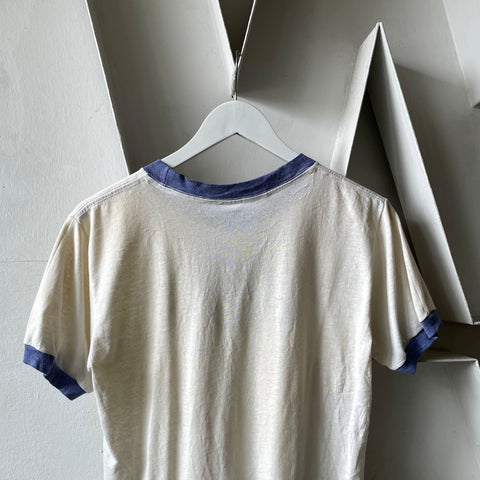 80’s Blank Ringer Tee - Medium