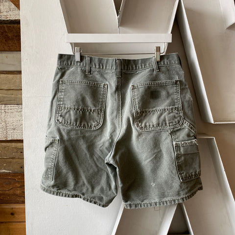 Thrashed Carhartt Shorts - 34” x 8”