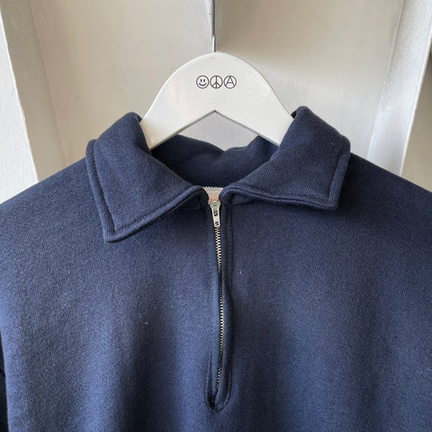 60’s Unworn Quarter Zip Sweatshirt - Medium
