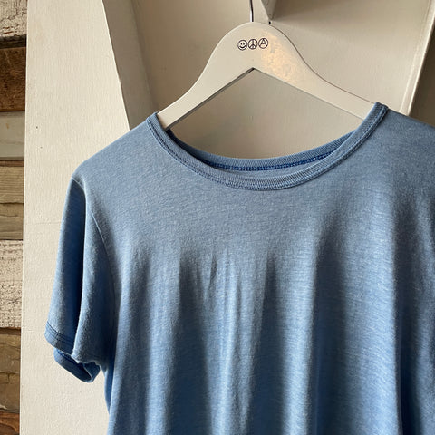 60's Blue Ringer Tee - Medium