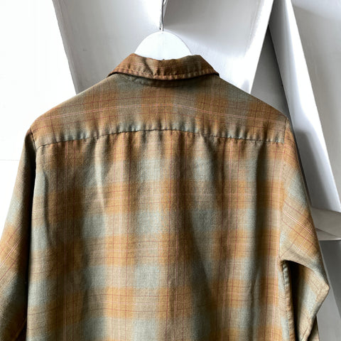 60’s Plaid Loop Collar - Medium