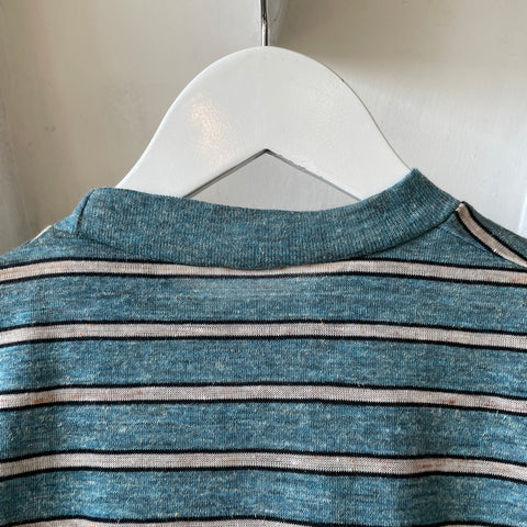 70’s Striped Pocket Tee - Small