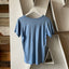 60's Blue Ringer Tee - Medium