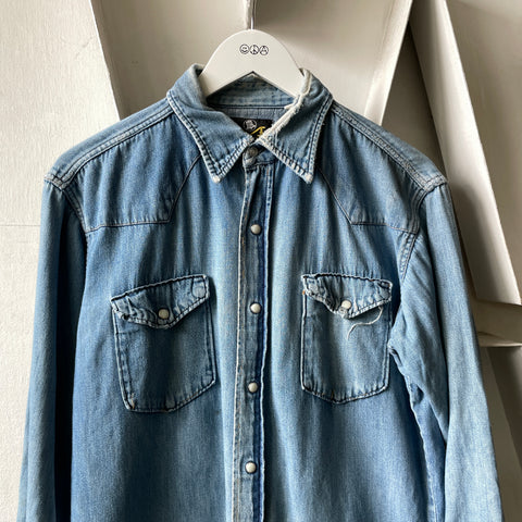 70’s Blue Bell Denim Shirt - Large