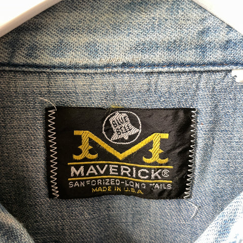 70’s Blue Bell Denim Shirt - Large