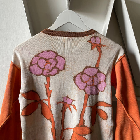 60’s Batik Henley - Small