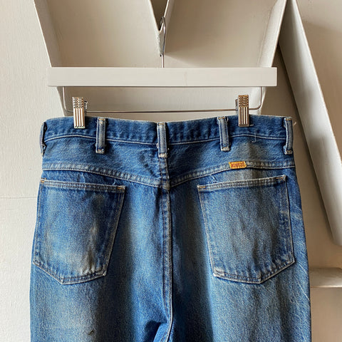 90's Rustler Jeans - 33” x 31”
