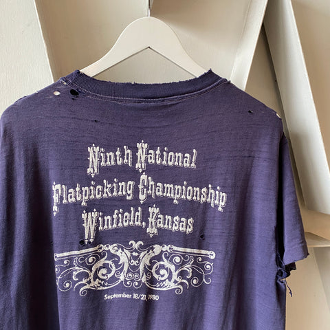 80's Flatpicking Competition Tee - Large