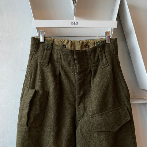 60’s Euro Military Trousers - 28 x 27.5