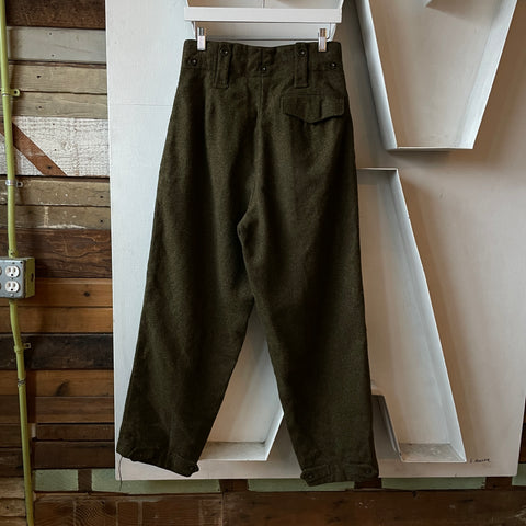 60’s Euro Military Trousers - 28 x 27.5