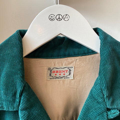 60's Brent Corduroy Shirt - Medium