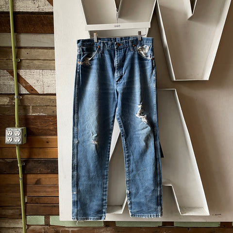 Distressed Wranglers - 34” x 31”