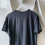 80’s Black Blank Pocket Tee - Large