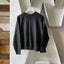 80’s Black Faded Crewneck - Large