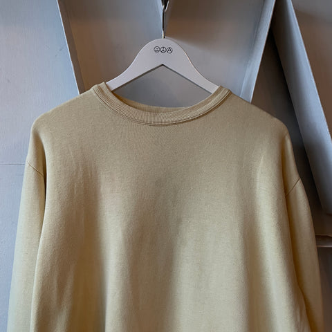 60’s Pale Yellow Crewneck - Medium