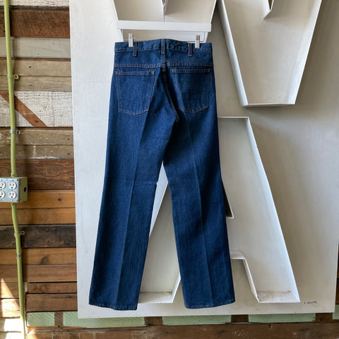 90’s Dark Wash Denim - 29” x 32.5”
