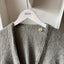 70's Grey Cardigan - XL