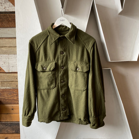 70's Mil Spec Wool Shirt - Medium
