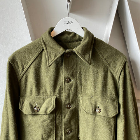 70's Mil Spec Wool Shirt - Medium