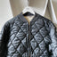 60’s Black Quilted Liner Jacket - Medium