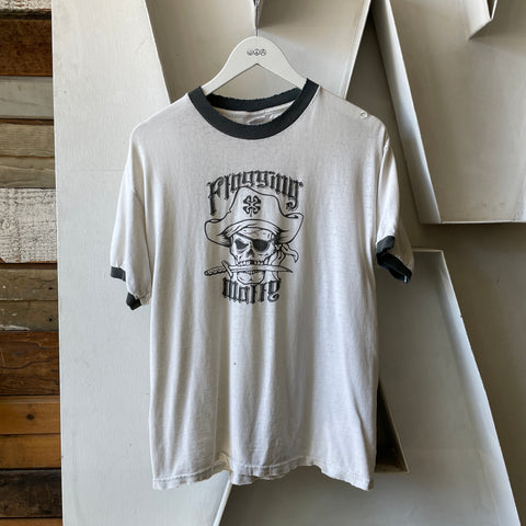 Y2K Flogging Molly Ringer - Medium