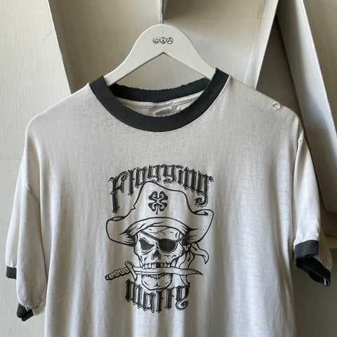 Y2K Flogging Molly Ringer - Medium