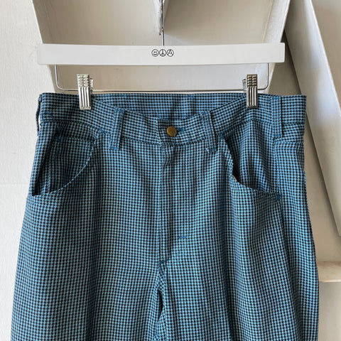 1970s Lee Houndstooth Trousers