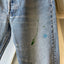 80’s Painted Levi’s 501 - 32” x 30”