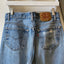 80’s Painted Levi’s 501 - 32” x 30”