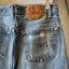 80’s Painted Levi’s 501 - 32” x 30”
