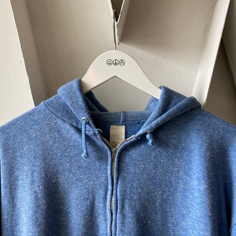 80's Zip Up Sweatshirt - XL