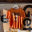 '80 Orange Express Russell tee - Small