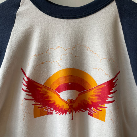70’s Russell Angelic Raglan - Large