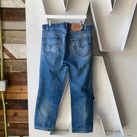 80's Levi's Denim - 35" x 28"