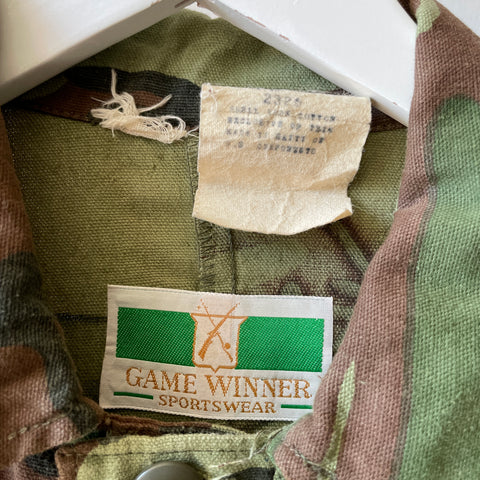 80’s Camo Hunting Jacket - Medium
