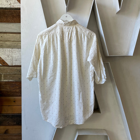 40’s Cotton Button Up Chopper - Large
