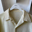 70’s Knit Short Sleeve Button Up - XL