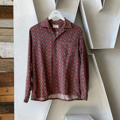70’s Berma Loop Collar Shirt - Small