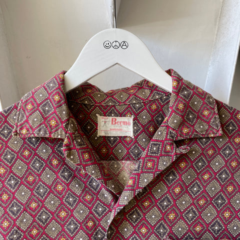 70’s Berma Loop Collar Shirt - Small