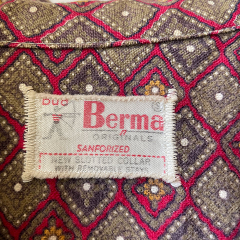 70’s Berma Loop Collar Shirt - Small