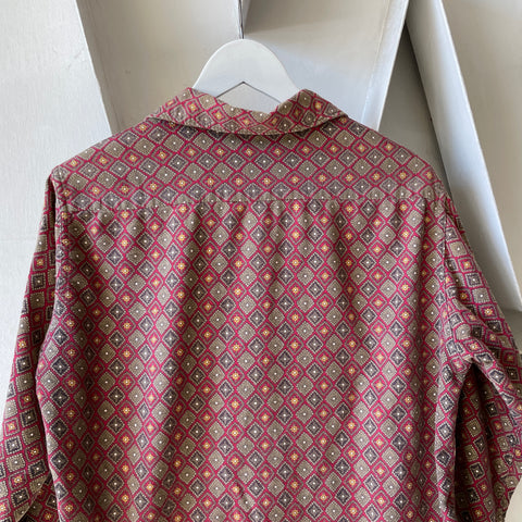 70’s Berma Loop Collar Shirt - Small