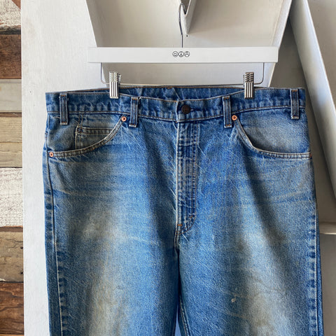 80's Levi's Orange Tab 505 Denim - 38" x 30"