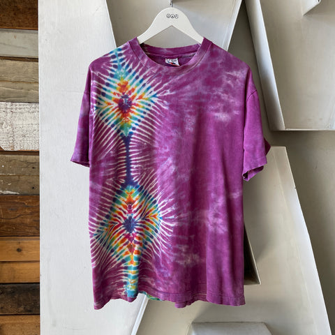 90’s Fruit of the Loom Tye-Dye Tee - XL
