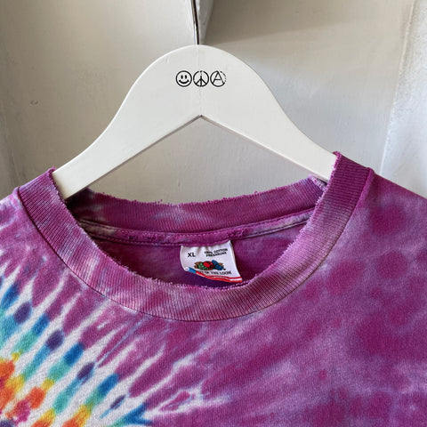 90’s Fruit of the Loom Tye-Dye Tee - XL