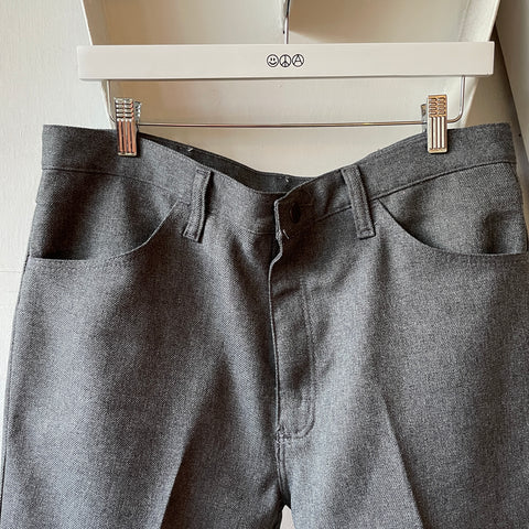 80’s Wrangler Poly Trousers - 35” x 29”