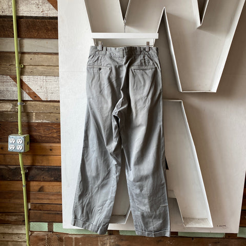 60's Sail Cloth Trousers - 30” x 31”